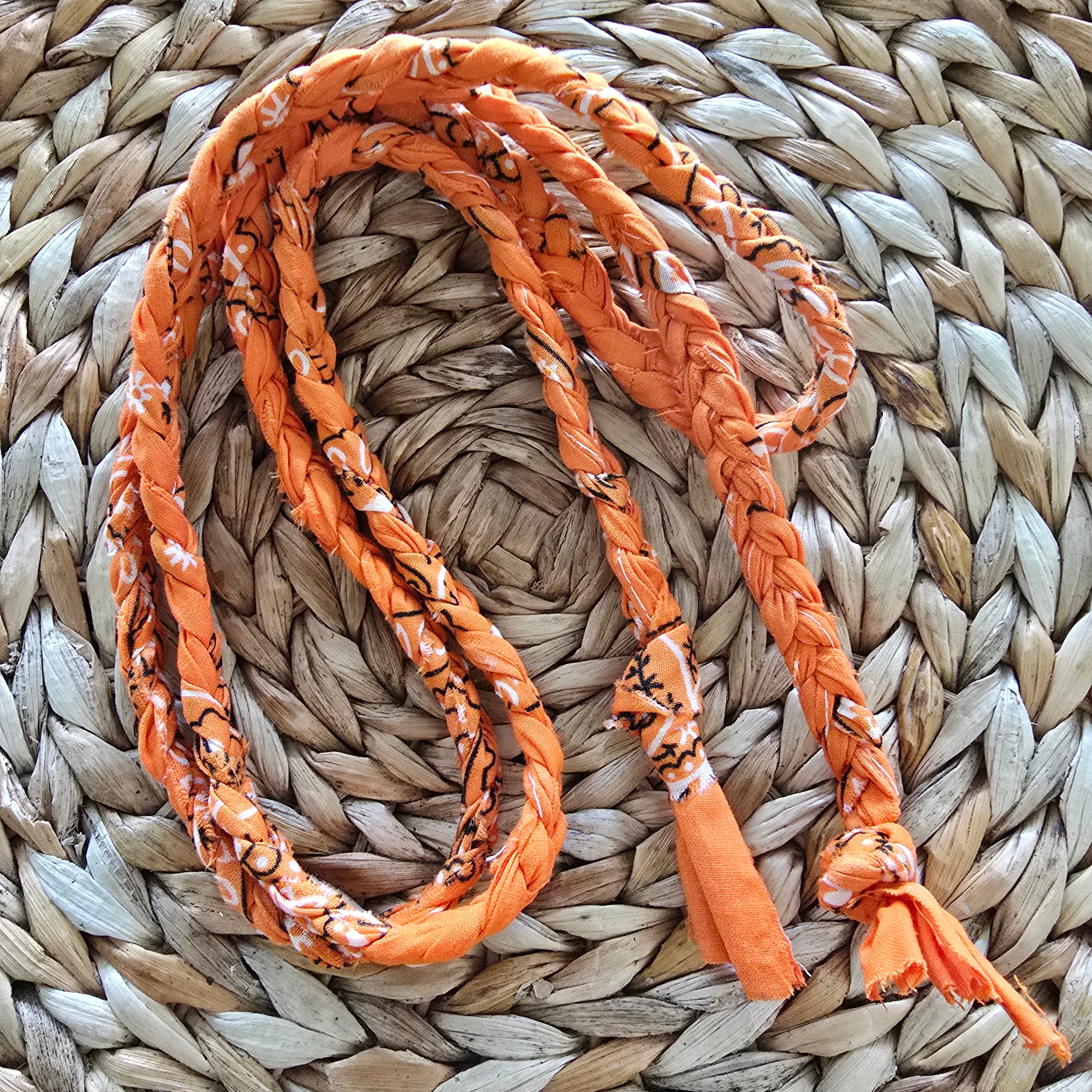 Bandana Kordel orange