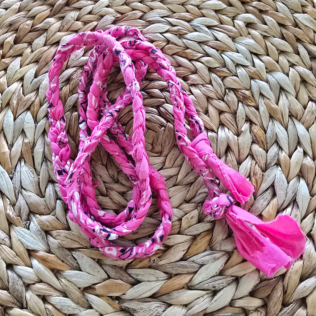 Bandana Kordel pink