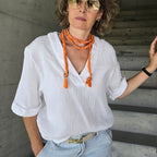 Bandana Kordel orange