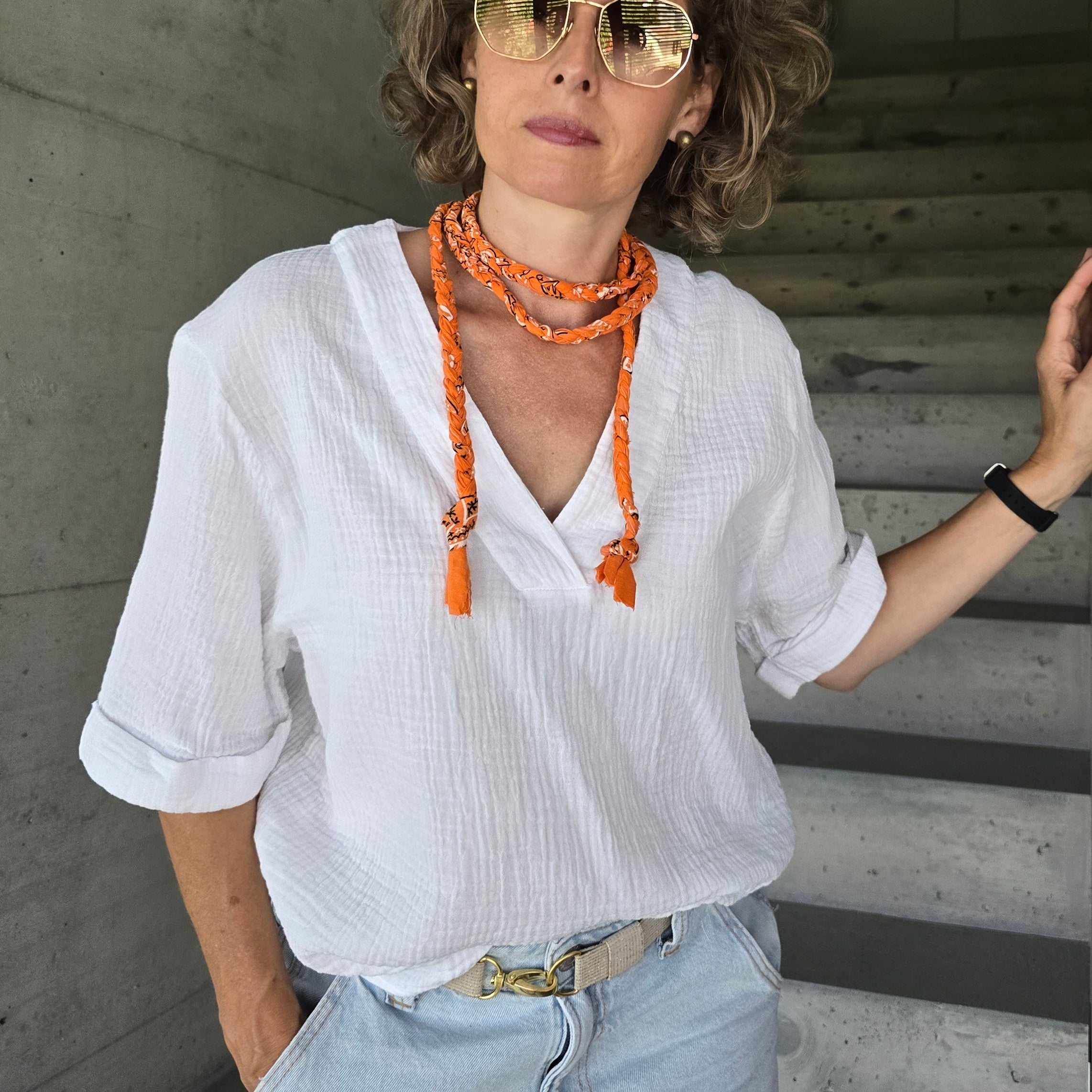 Bandana Kordel orange