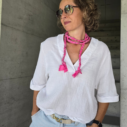 Bandana Kordel pink