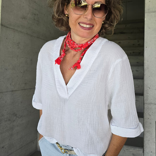Bandana Kordel rot
