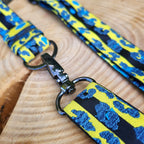 Gurt Leo blau / gelb