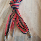 Schnürsenkel rot/gold/marine