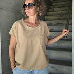 Bluse camel