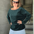 Sweater tannengrün