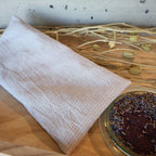 Augen Wellness Kissen / Beulentröster  beige/weiss