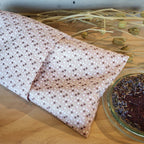 Augen Wellness Kissen / Beulentröster rosa Punkte