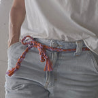 Bandana Kordel lila/orange