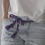 Bandana Kordel violett