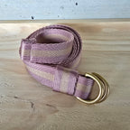 Gurt rosa/beige glanz