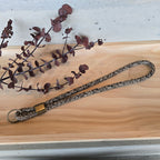 Schlüsselband lang natur