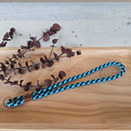 Schlüsselband lang blau