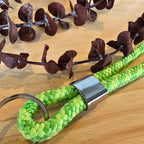 Schlüsselband lang neongrün