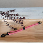 Schlüsselband lang rot/weiss