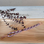 Schlüsselband lang lila