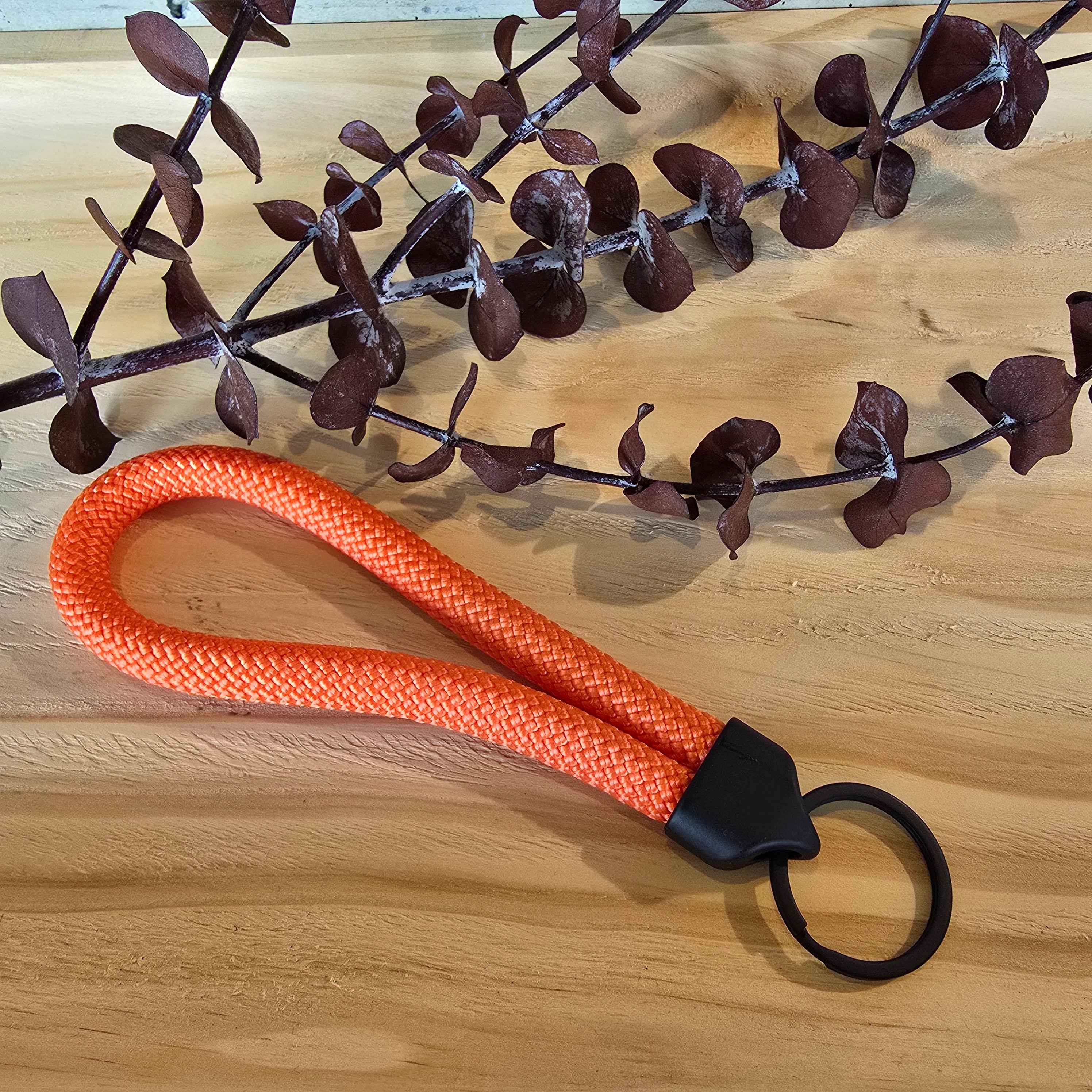 Schlüsselband kurz orange