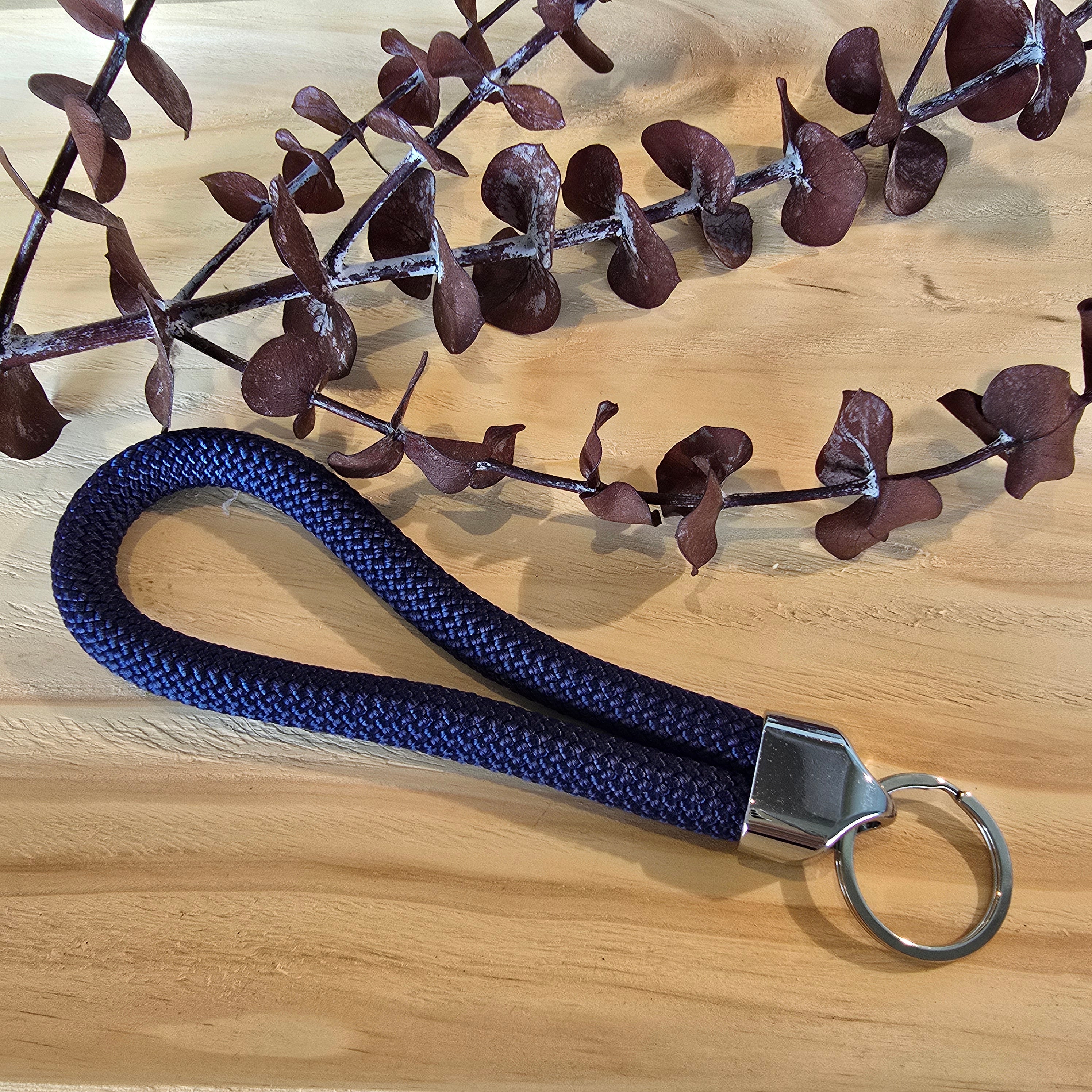 Schlüsselband kurz marine
