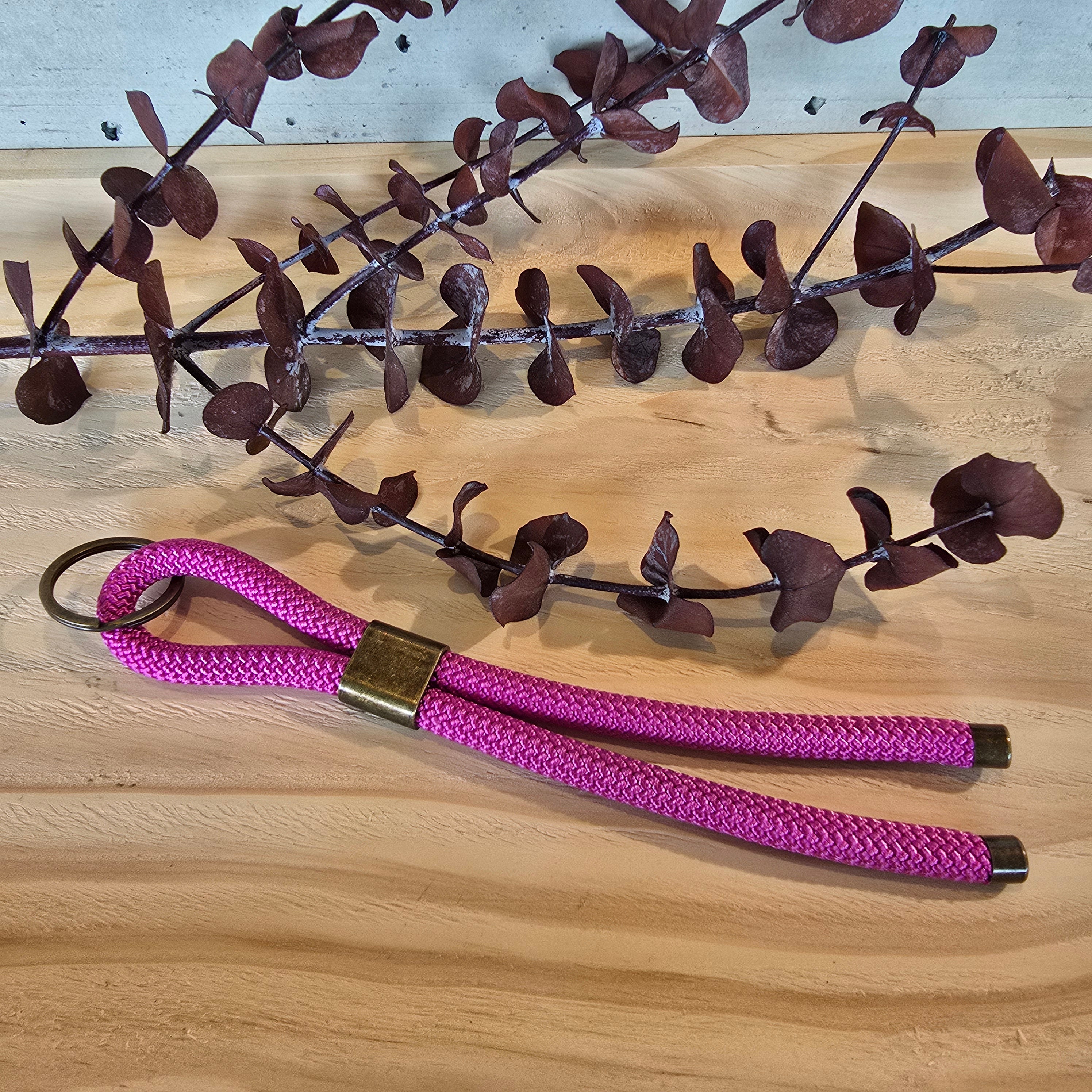 Schlüsselband kurz pink