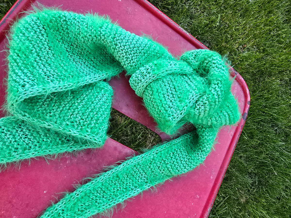 Mini Schal grün