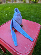 Mini Schal blau