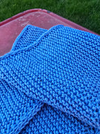 Mini Schal blau