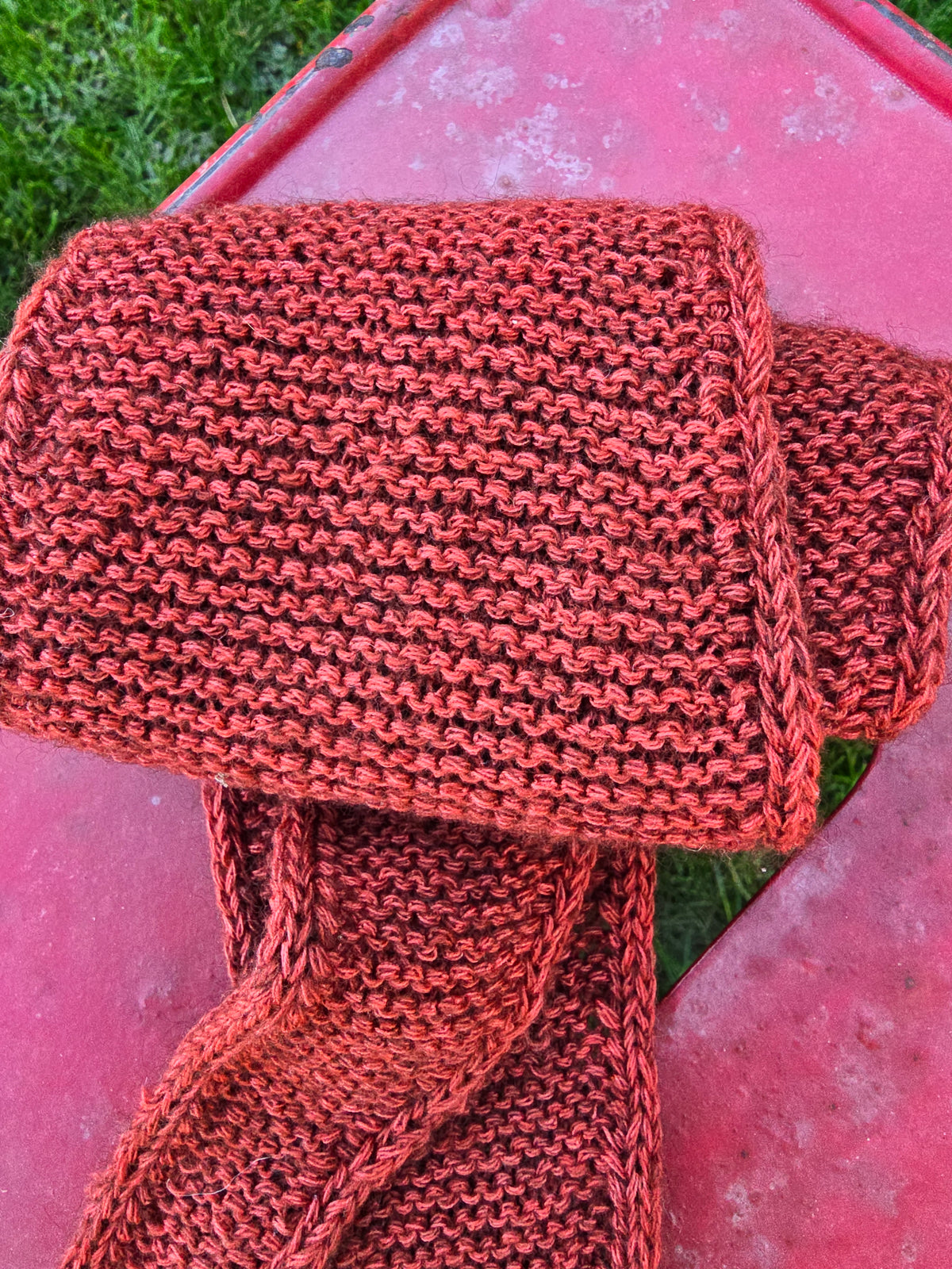 Mini Schal rost