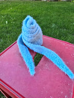 Mini Schal hellblau