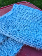 Mini Schal hellblau
