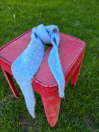 Mini Schal hellblau