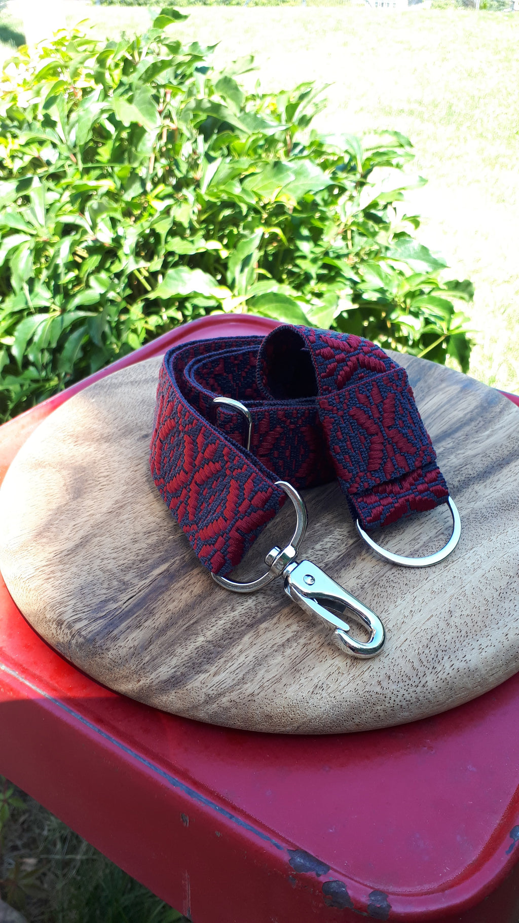 Gurt Boho marine/bordeaux