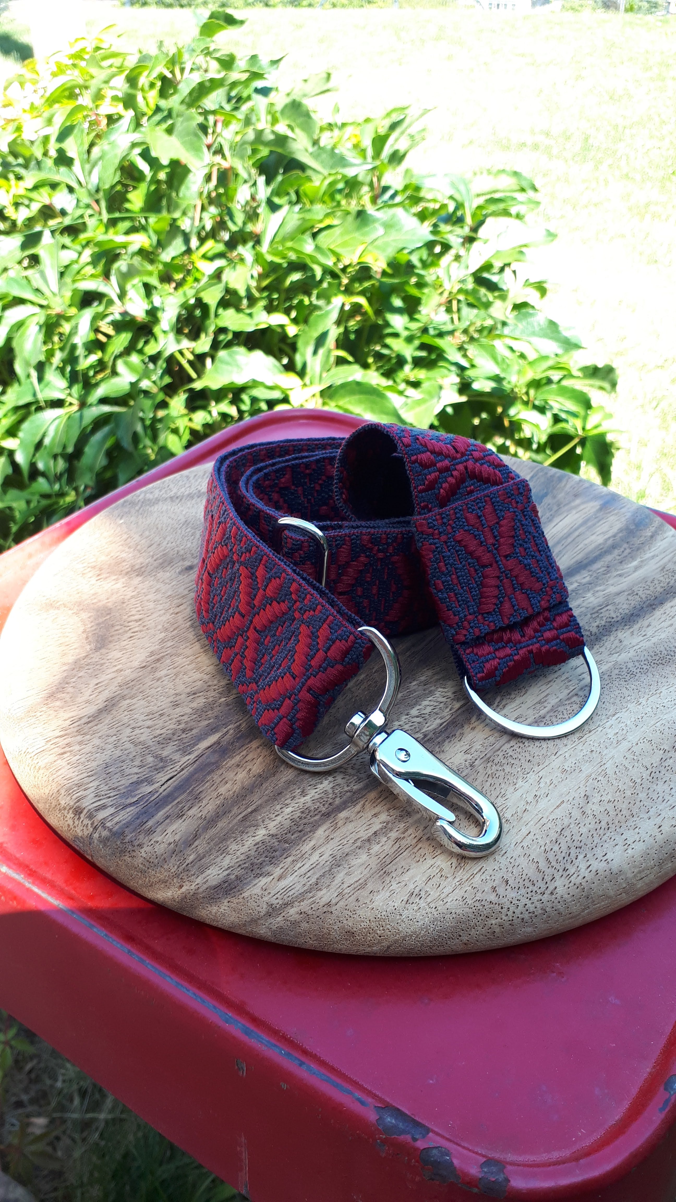 Gurt Boho marine/bordeaux