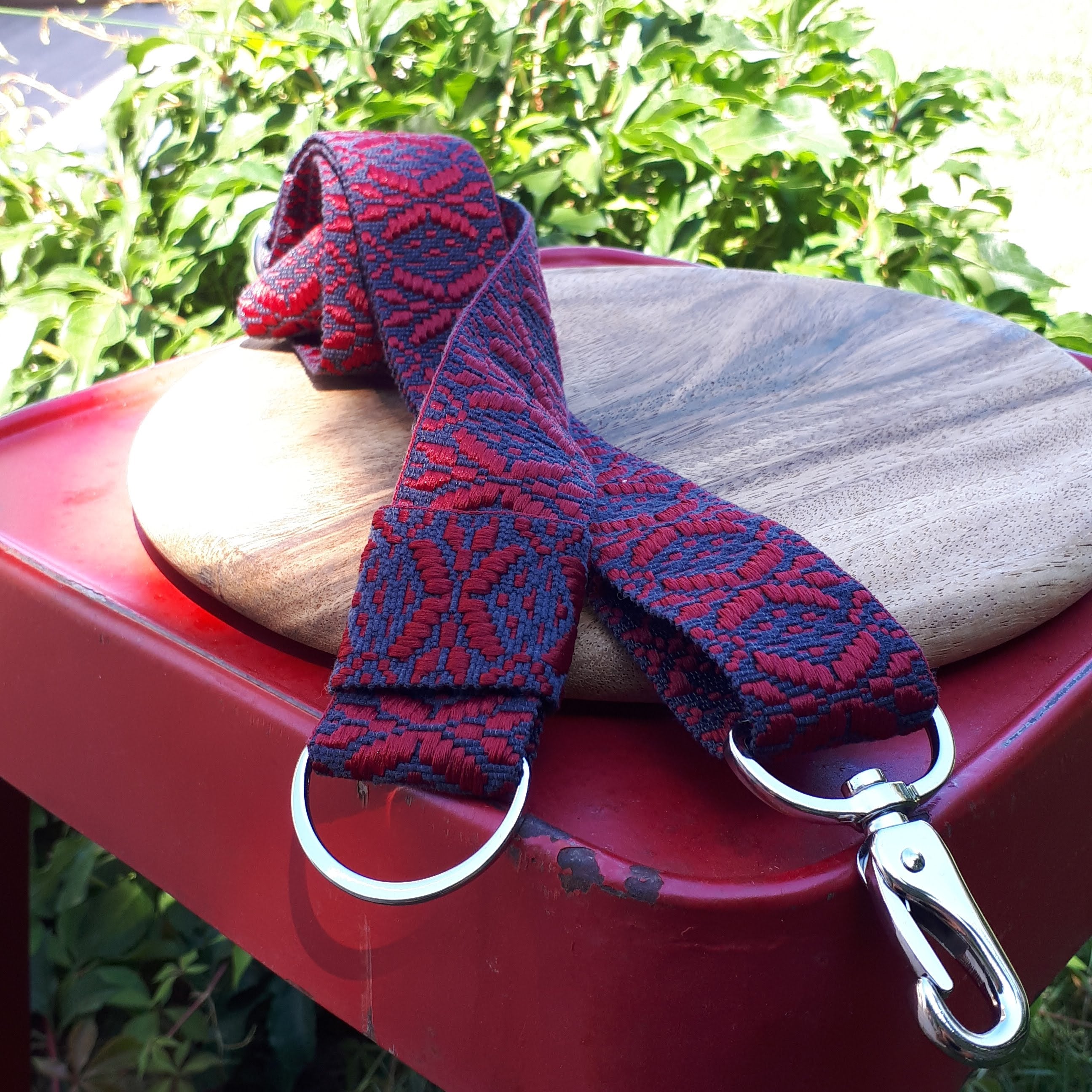 Gurt Boho marine/bordeaux