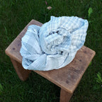 Schal vichy karo hellgrün/weiss