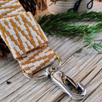 Schlüsselband Boho senf