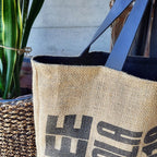 Shopper Coffee beige/schwarz