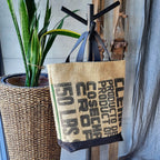 Shopper Coffee beige/schwarz