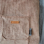 Cord Tasche melange braun