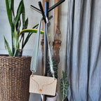 Taschengurt Stripes grün weiss